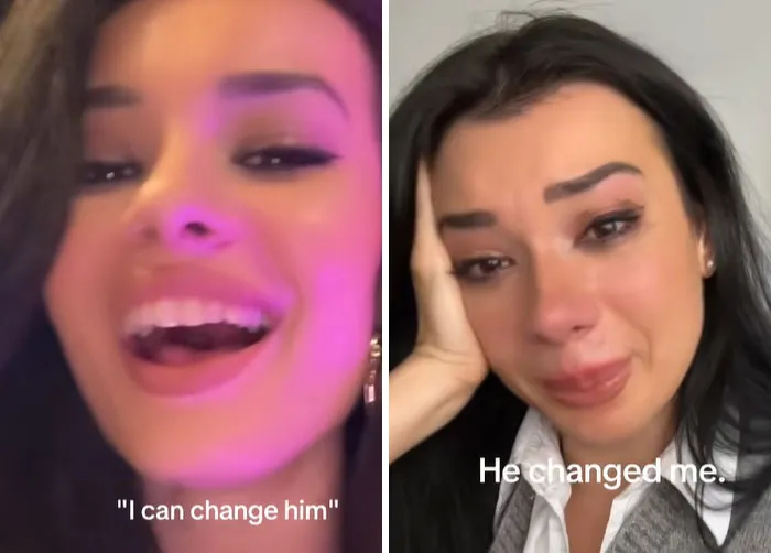 Women Shared 30 Comparison Pics Of Themselves Before And After They Thought They Could Change A Man