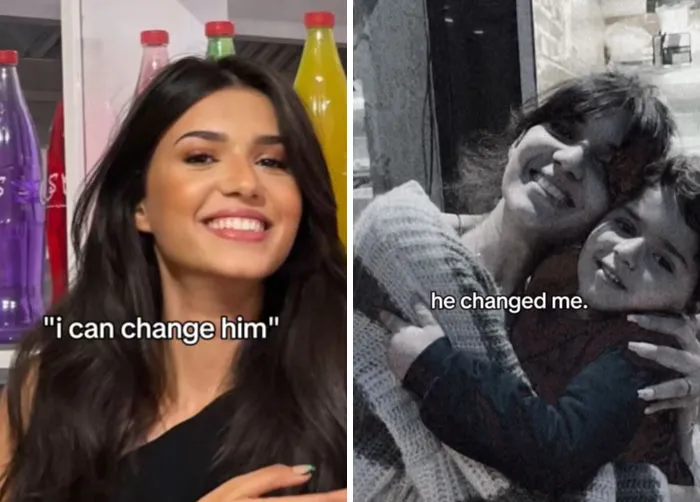 Women Shared 30 Comparison Pics Of Themselves Before And After They Thought They Could Change A Man
