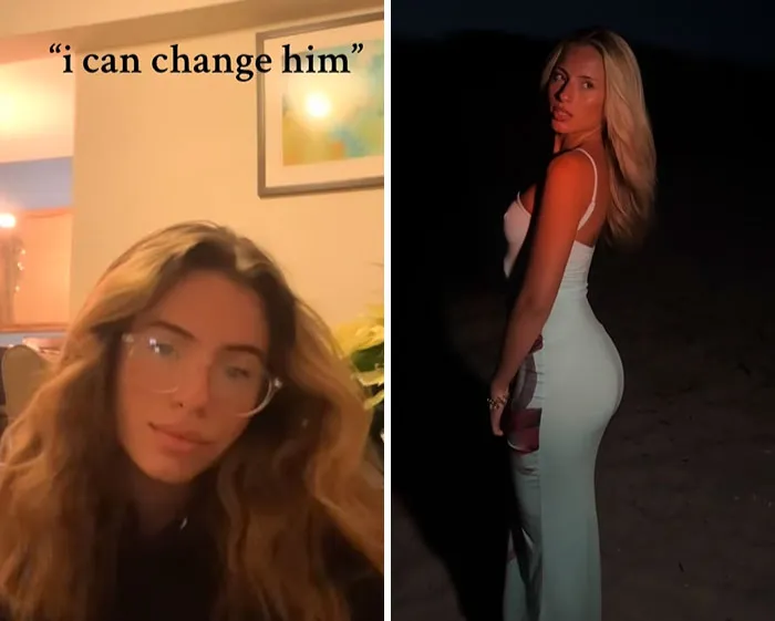 Women Shared 30 Comparison Pics Of Themselves Before And After They Thought They Could Change A Man