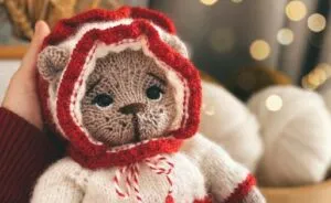 I Created A Knitting Pattern For Teddy Bear Clothes (5 Pics)