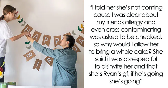 Guest Thinks That Birthday Party Food Restrictions Aren’t For Her, Ends Up Disinvited By The Host