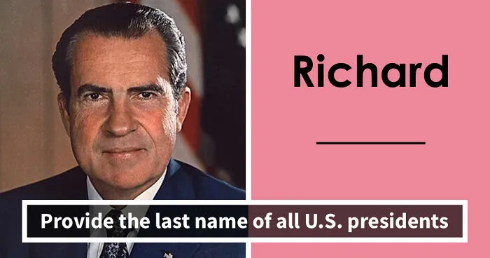 Type In All 45 U.S. Presidents' Last Names And Claim The Title Of A True American Historian