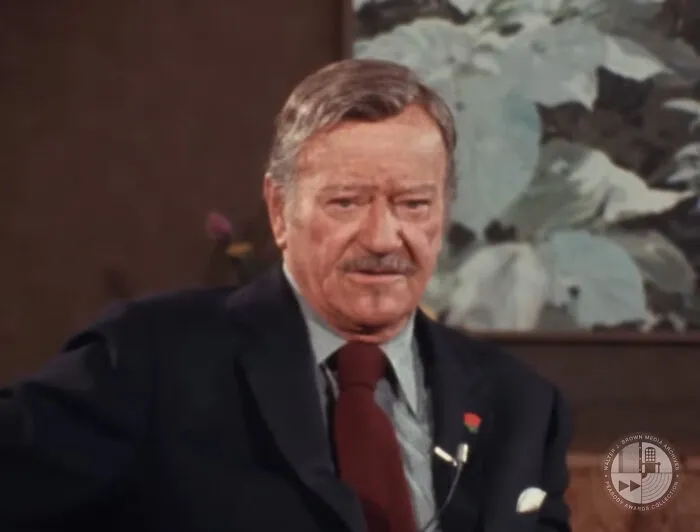 John Wayne, An American Actor, Who Starred In  Western And War Movies Produced During Hollywood's Golden Age