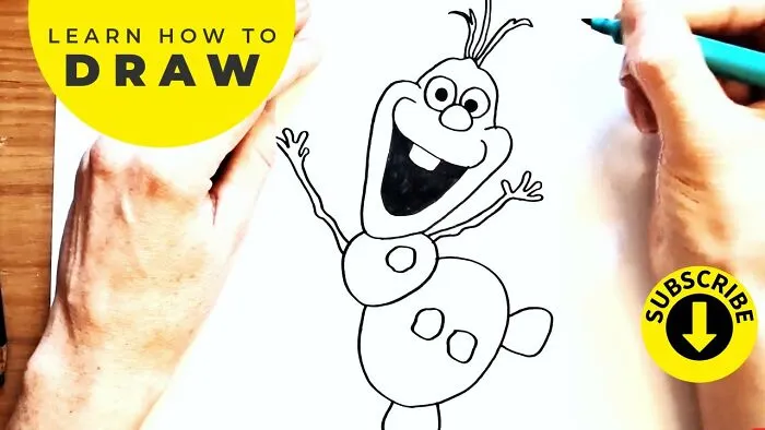 I Show People How To Draw Famous Cartoon Characters Step-By-Step