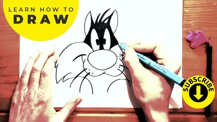 I Show People How To Draw Famous Cartoon Characters Step-By-Step