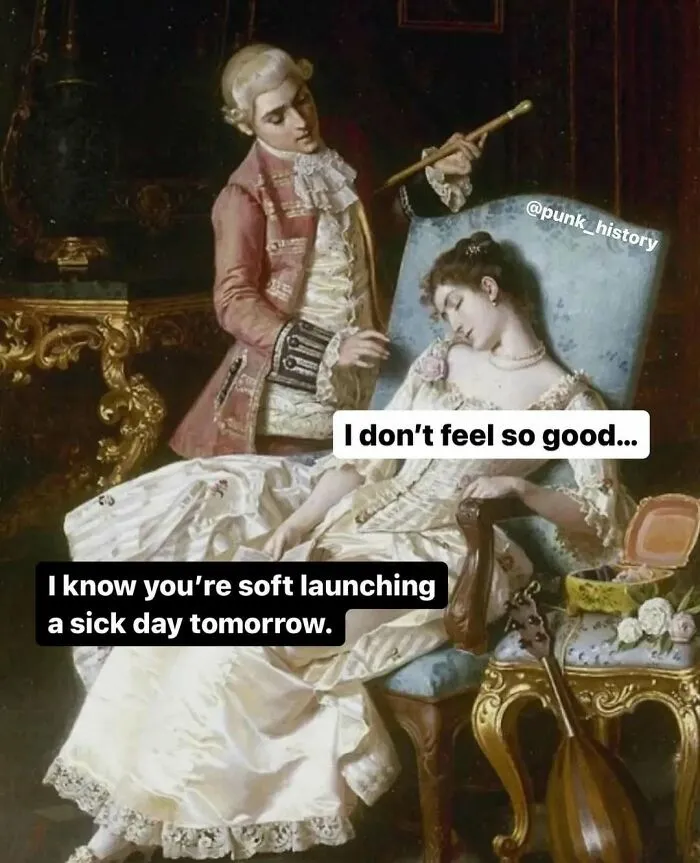 95 Old Paintings That Accidentally Captured Modern Problems Perfectly And Became Hilarious Memes