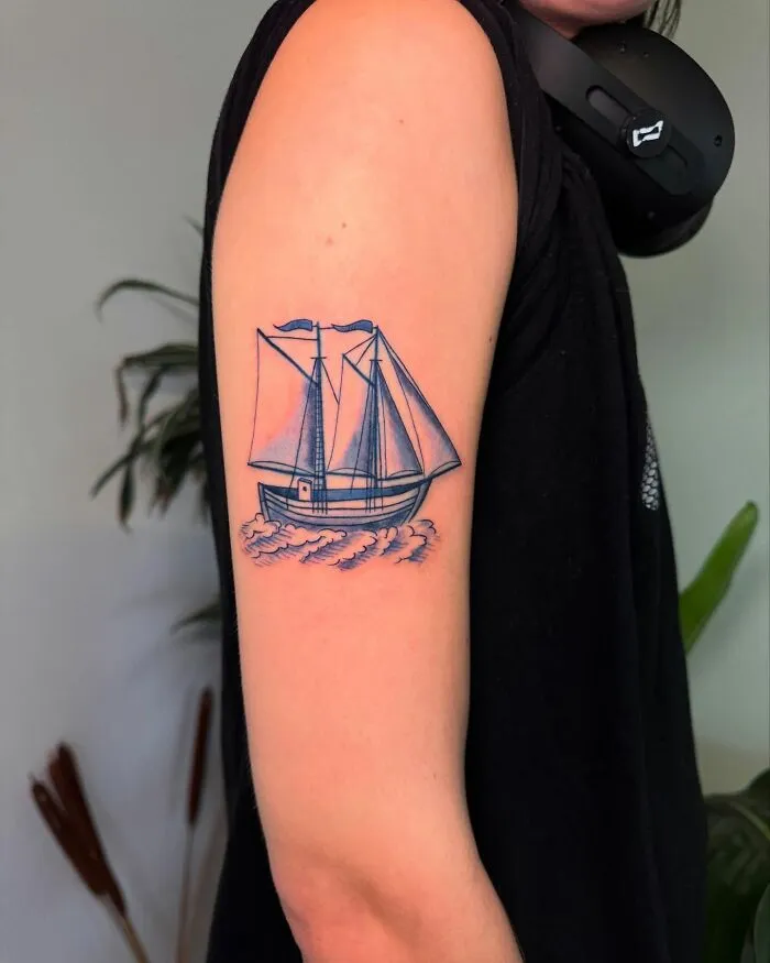 Inspired By The Old Dutch Tradition, I Started Bringing Delft Blue To Tattoos (28 Pics)