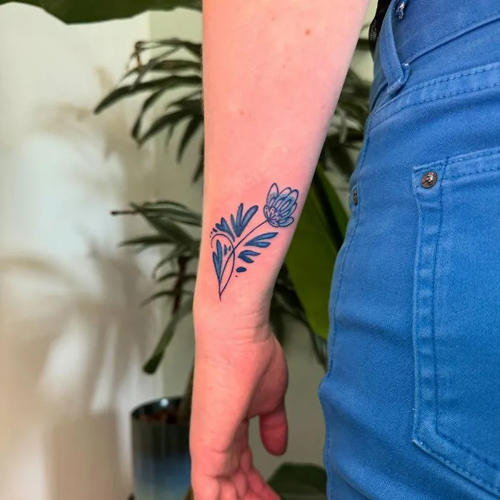 Inspired By The Old Dutch Tradition, I Started Bringing Delft Blue To Tattoos (28 Pics)