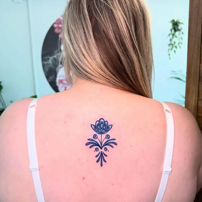 Inspired By The Old Dutch Tradition, I Started Bringing Delft Blue To Tattoos (28 Pics)