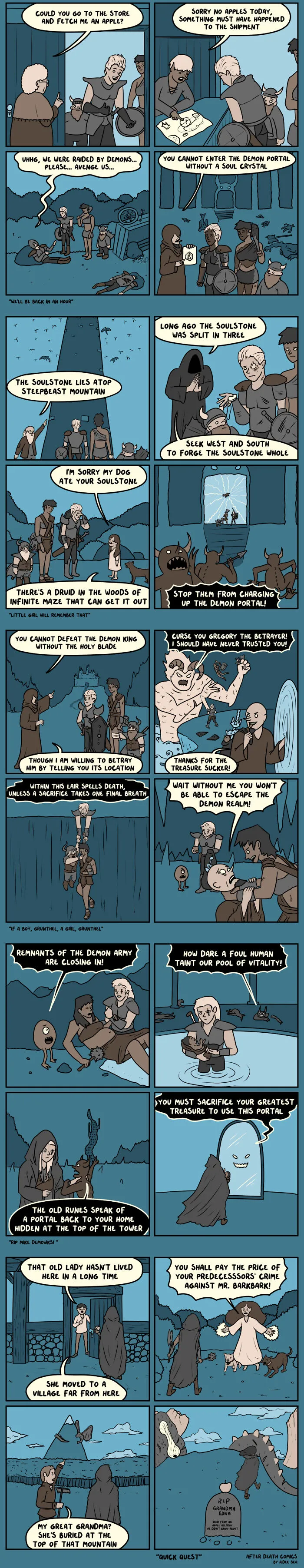 20 Funny And Slightly Unhinged Comics By Aidee Sea (New Pics)