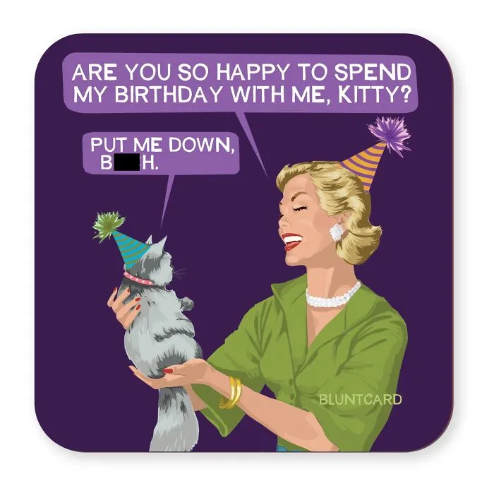 29 Relatable ‘Bluntcards’ Combining Dark Humor And Vintage Style (New Pics)