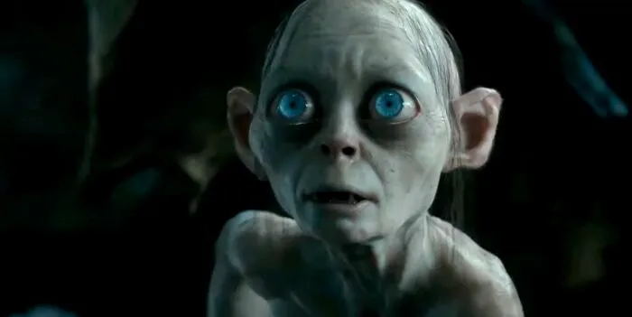 The Lord of the Rings (2001-2003) - Once innocent, Gollum is twisted by an obsession with the One Ring over centuries of isolation.