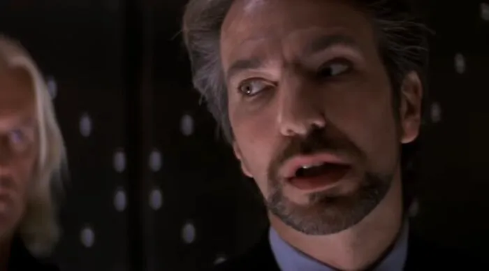 Die Hard (1988) - Hans Gruber stages a terrorist attack under the cover of political messaging to carry out a high-end heist.