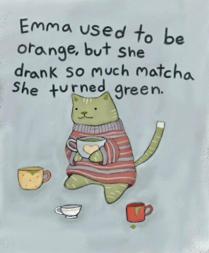 If You Love Cats And Gentle Humor, These 65 Illustrations Are For You