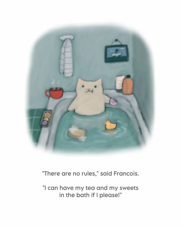 If You Love Cats And Gentle Humor, These 65 Illustrations Are For You