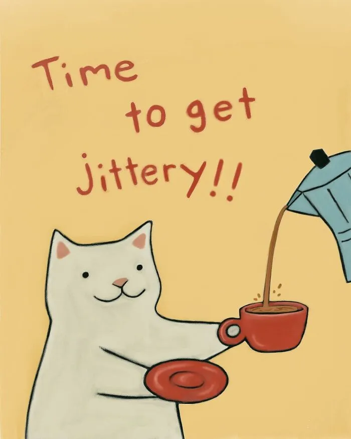 If You Love Cats And Gentle Humor, These 65 Illustrations Are For You