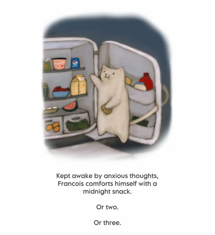 If You Love Cats And Gentle Humor, These 65 Illustrations Are For You