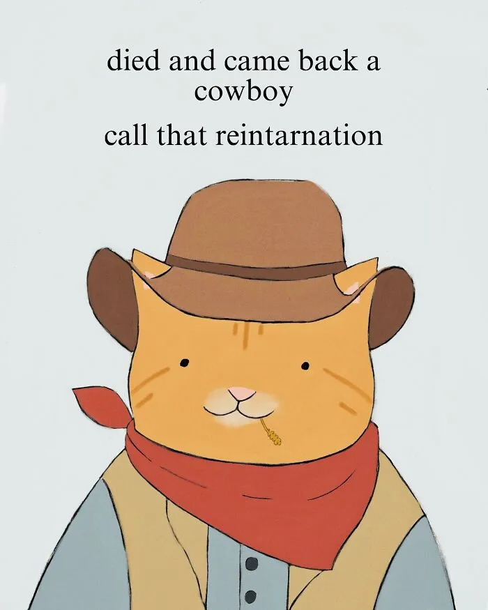 If You Love Cats And Gentle Humor, These 65 Illustrations Are For You
