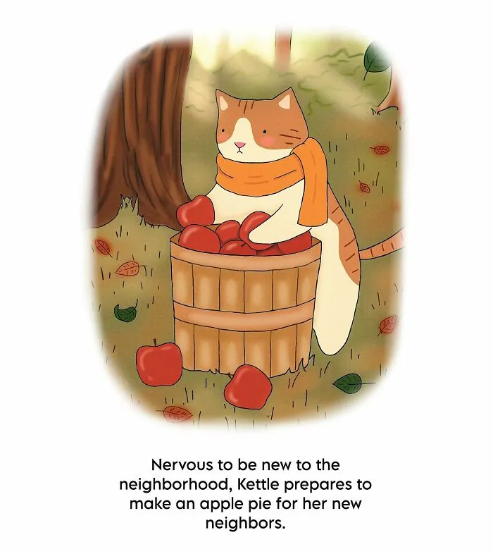 If You Love Cats And Gentle Humor, These 65 Illustrations Are For You