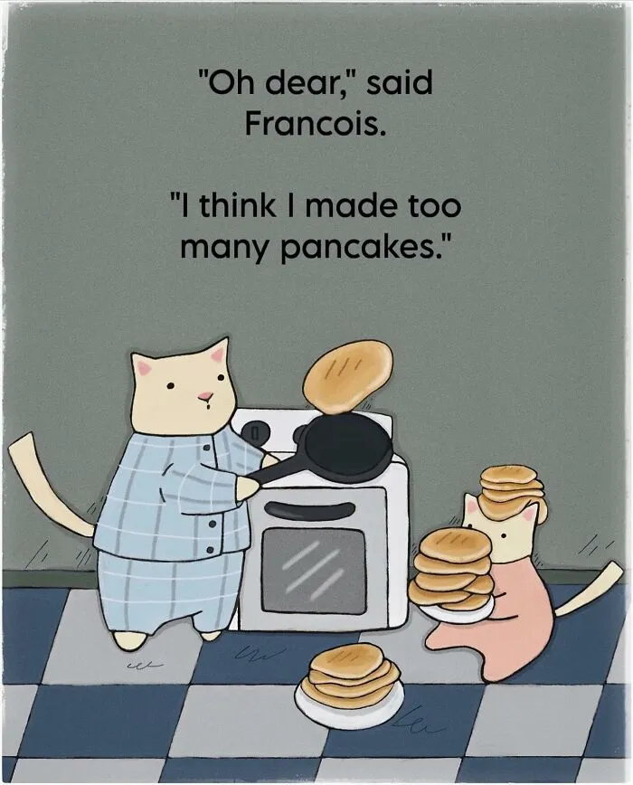 If You Love Cats And Gentle Humor, These 65 Illustrations Are For You
