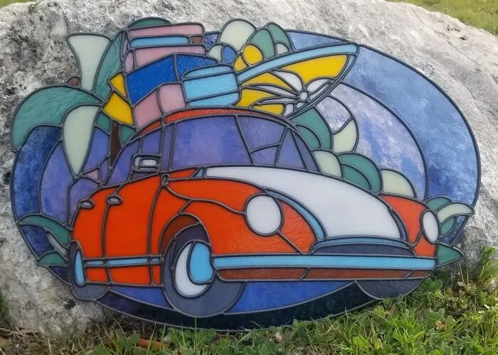 This Artist Makes Stained Glass Art Of Our Favorite Pop Art Icons And Cartoon Characters (41 Pics)