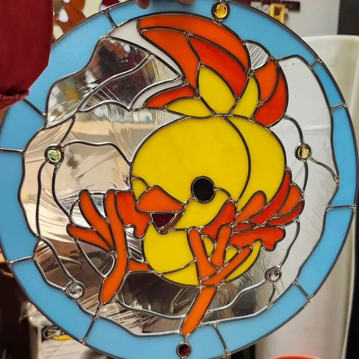 This Artist Makes Stained Glass Art Of Our Favorite Pop Art Icons And Cartoon Characters (41 Pics)
