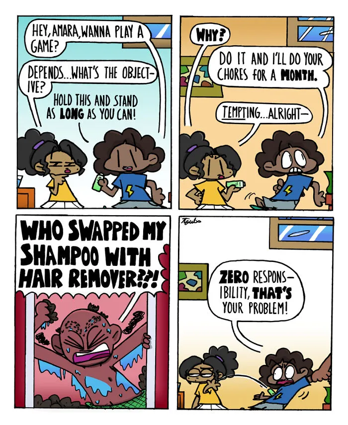 This Comic Series Makes Ordinary Restaurant Moments Hilarious In The Best Way (18 Pics)