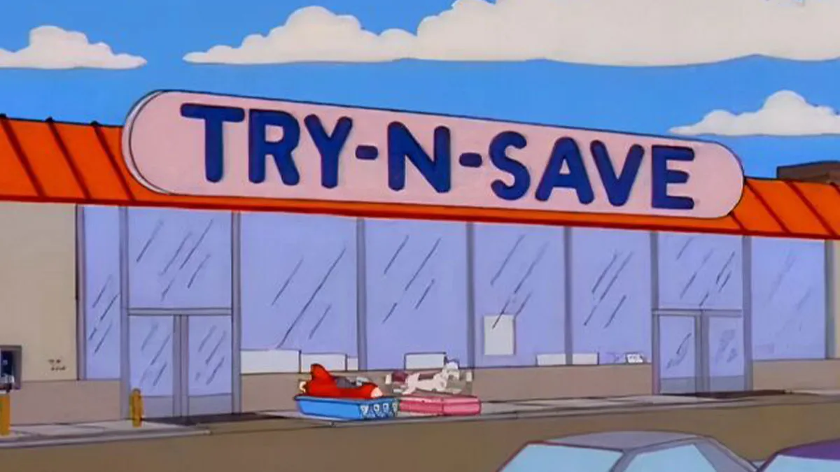 25 Carteles muy divertidos escondidos en Los Simpson
