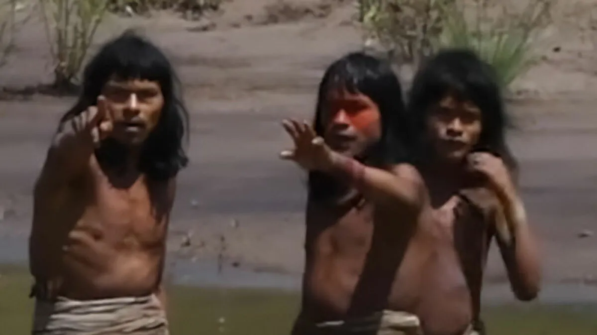 Rare Video Of Uncontacted Amazonian Tribe Sparks Wild Theories As People Notice Odd Details