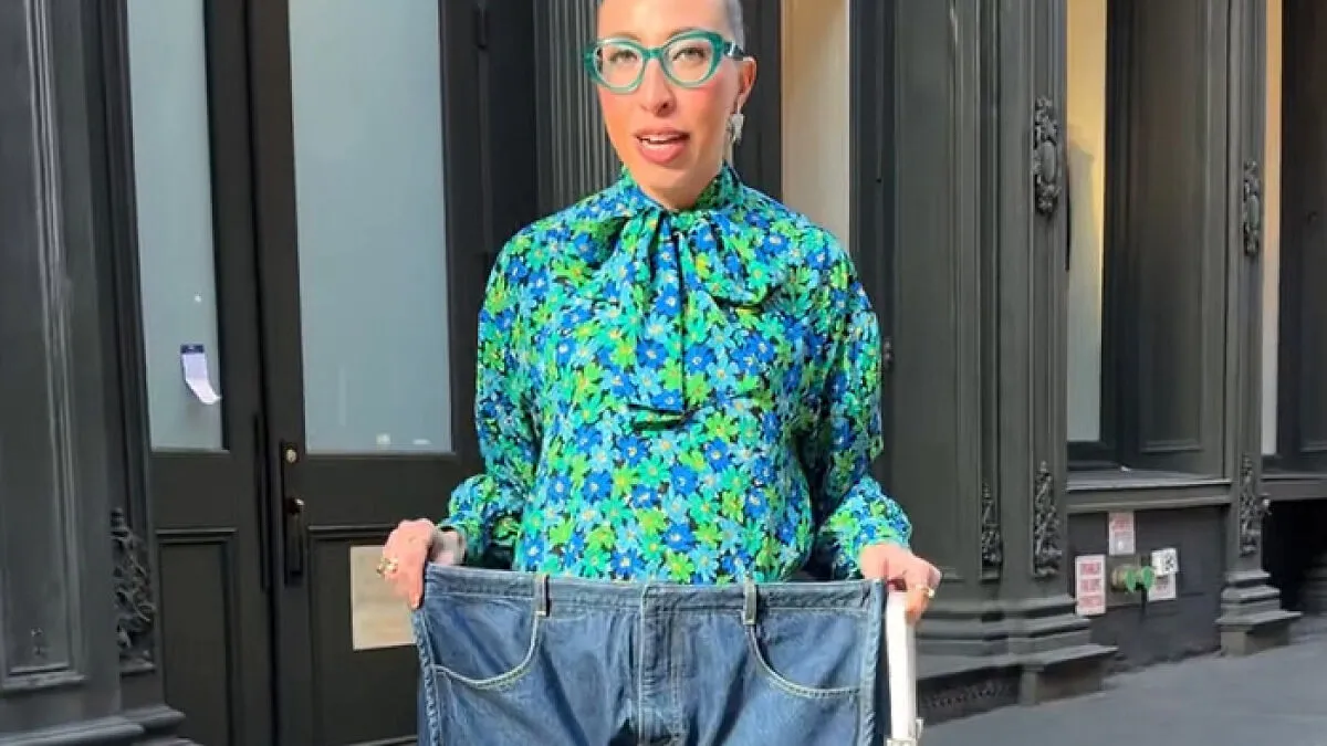 "She’s Thinking Out Of The Box": Influencer’s New Cubic Jeans Ignite Debate Across Social Media