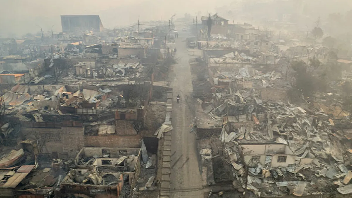 “We Left With What We Had On”: Volunteers Recall Chaos After Chile Wildfires Burns Town Overnight