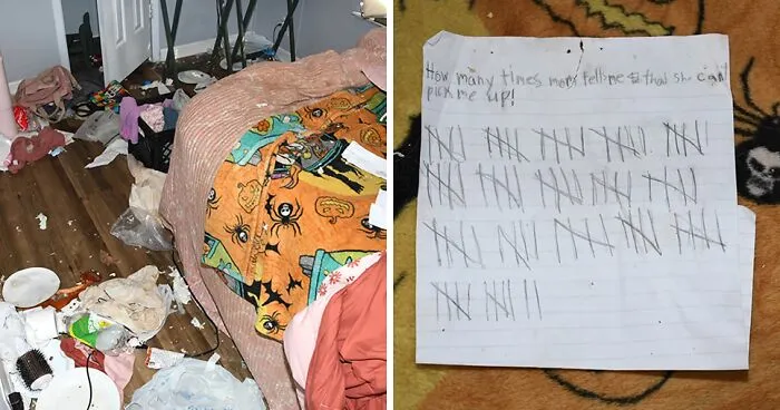 Girl Abandoned In Mobile Home For A Year Wrote Devastating Note Reflecting “Horrific” Situation