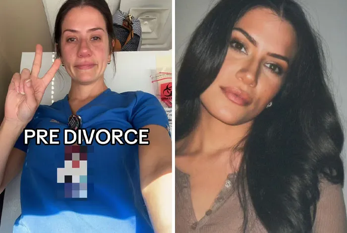 “El efecto divorcio”: 40 Fotos de antes y después de personas que se divorciaron y les sentó genial