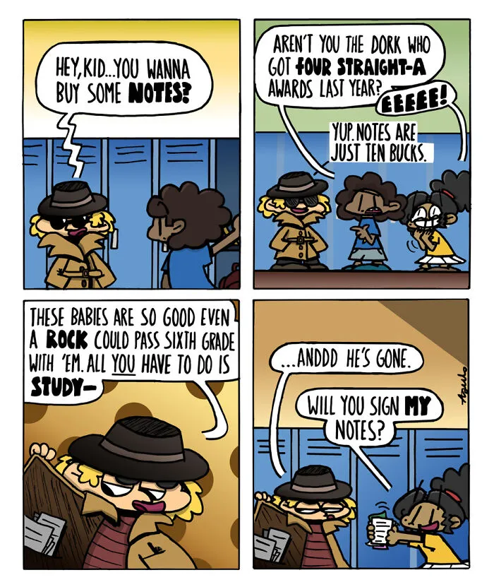 This Comic Series Makes Ordinary Restaurant Moments Hilarious In The Best Way (18 Pics)