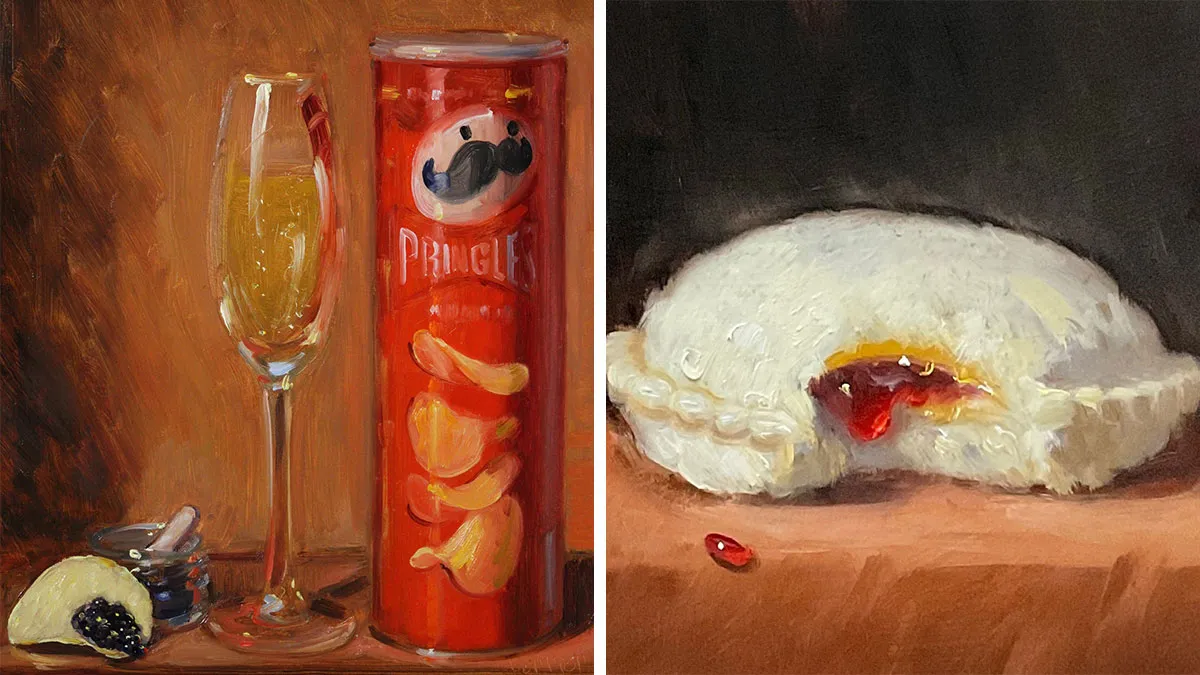 45 Classical Still Lifes With A Modern Twist Featuring Burgers and Fries (New Pics)