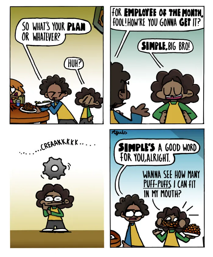 This Comic Series Makes Ordinary Restaurant Moments Hilarious In The Best Way (18 Pics)
