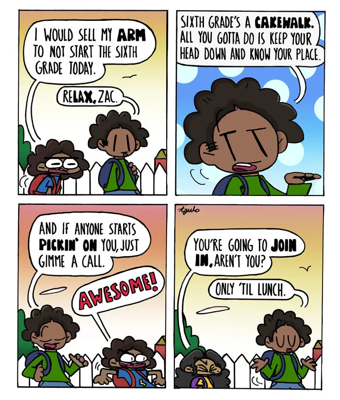 This Comic Series Makes Ordinary Restaurant Moments Hilarious In The Best Way (18 Pics)