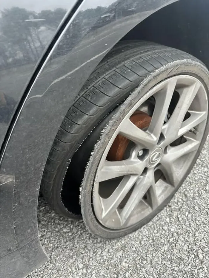33,000 Miles. How Does It Just Rip A Clean Tear Like That? I Didn’t Hit Anything, Was Going 70 Mph And Boom