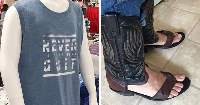 23 Divertidos fallos en la ropa