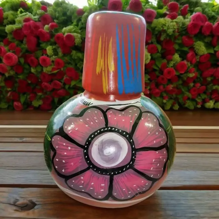 “It's A Clay Pot Used To Hold Water, And It Keeps It Very Cool And Cold. I Think Most Mexicans Have One Of These. It's Called A Xīcālli Īhuān Ātl