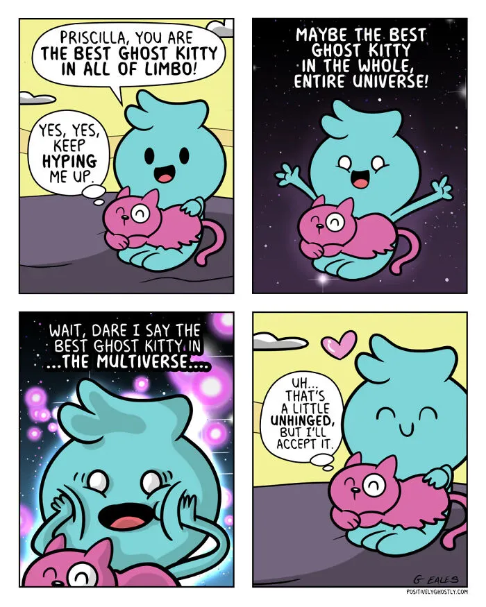 This Wholesome Comic About A Little Ghost Might Haunt Your Heart In The Best Way (20 New Pics)