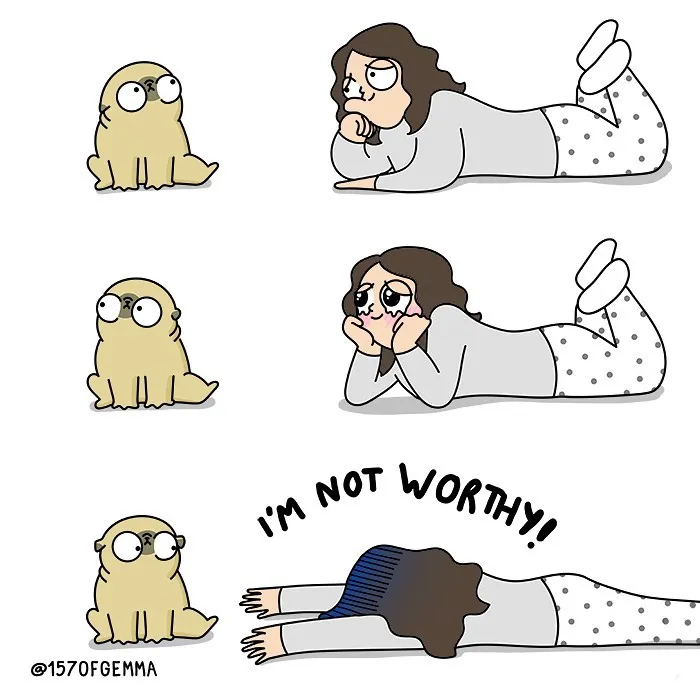Artist Draws Her Life With Mochi The Pug, And It’s Funny And Heartwarming (23 New Pics)