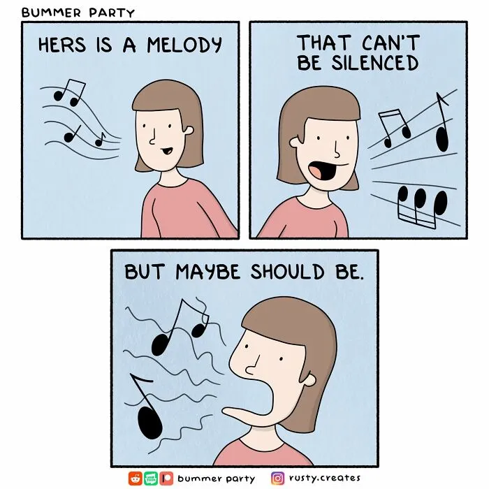 "I Just Want People To Laugh": 28 New Bummer Party Comics Packed With Surprising Twists