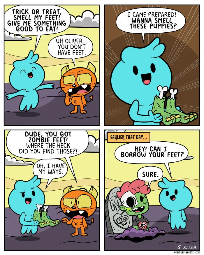 This Wholesome Comic About A Little Ghost Might Haunt Your Heart In The Best Way (20 New Pics)