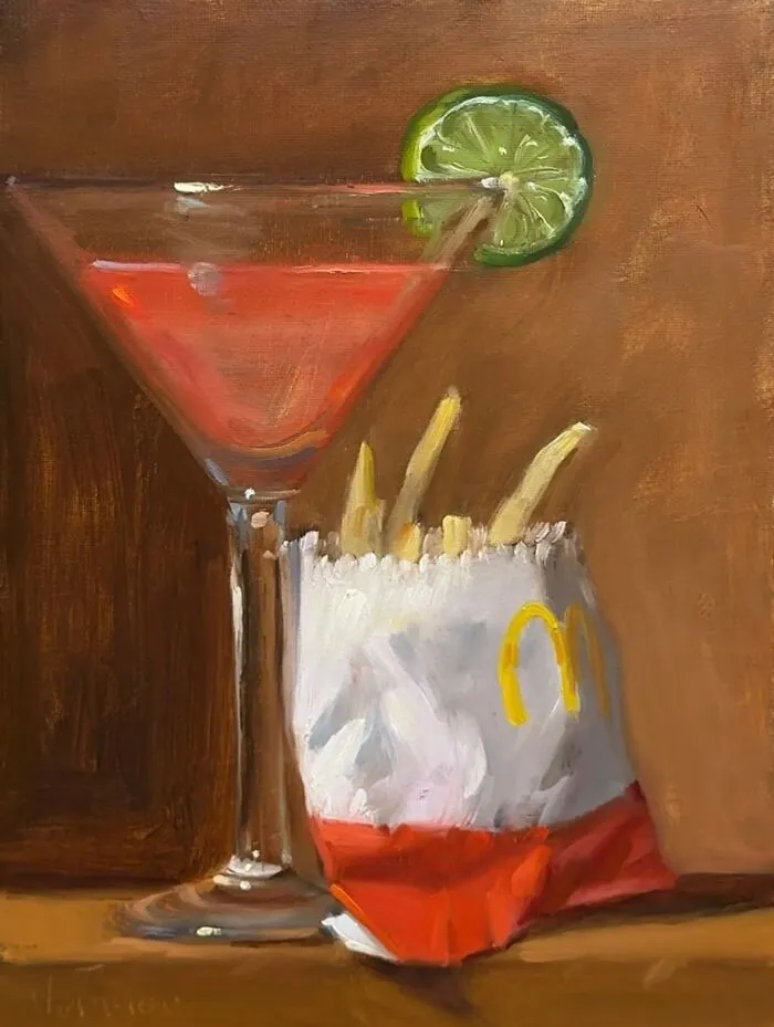 45 Classical Still Lifes With A Modern Twist Featuring Burgers and Fries (New Pics)