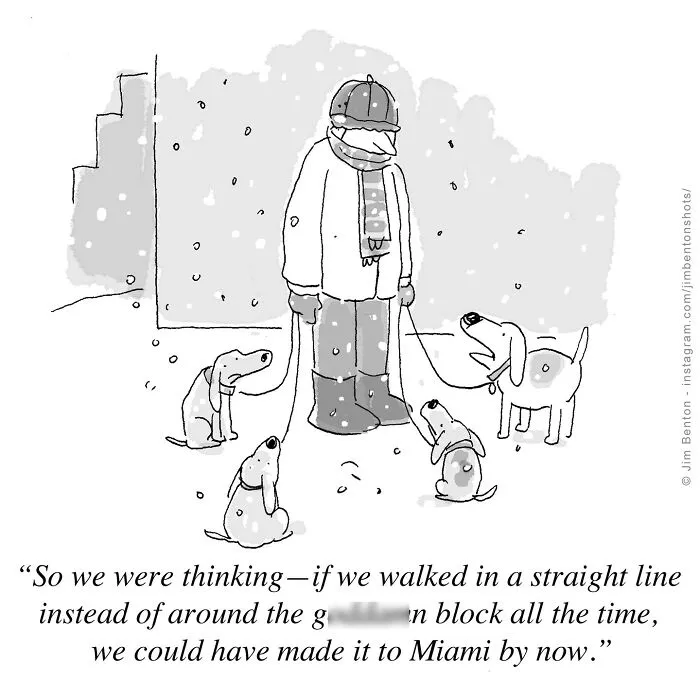 Artist Creates 28 Funny Comics Imagining Dogs In Everyday Situations