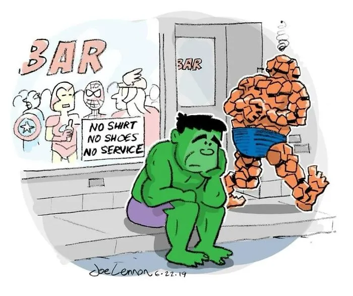 This Cartoonist Uses One-Panel Comics To Perfectly Skewer Pop Culture Characters (50 Pics)