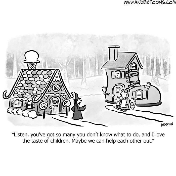 34 Hilariously Clever One-Panel Comics By Mark Anderson (New Pics)