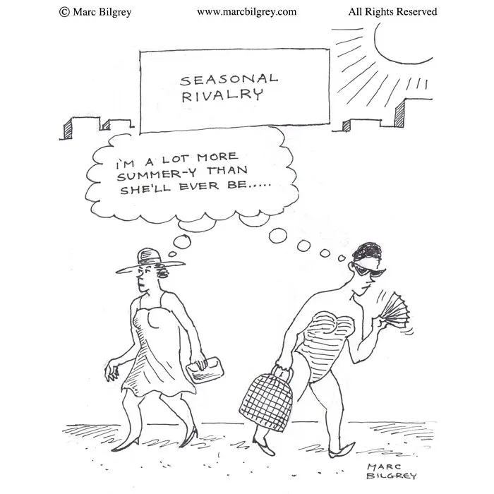 47 New One-Panel Cartoons By Marc Bilgrey That Might Brighten Your Day With Wit And Humor