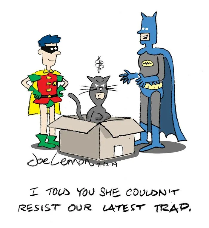 This Cartoonist Uses One-Panel Comics To Perfectly Skewer Pop Culture Characters (50 Pics)